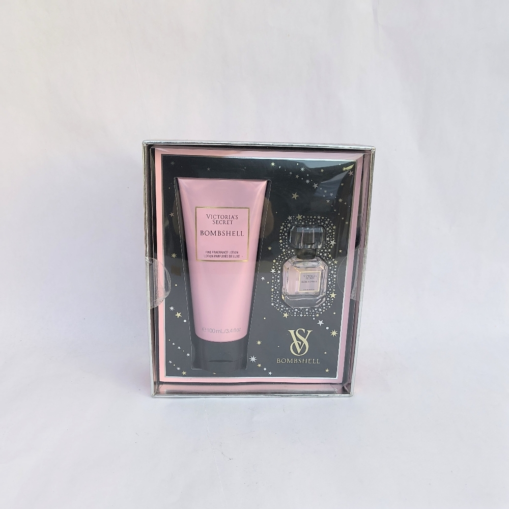 VICTORIA SECRET Bombshell Lotion and Perfume Gift Set New In Box